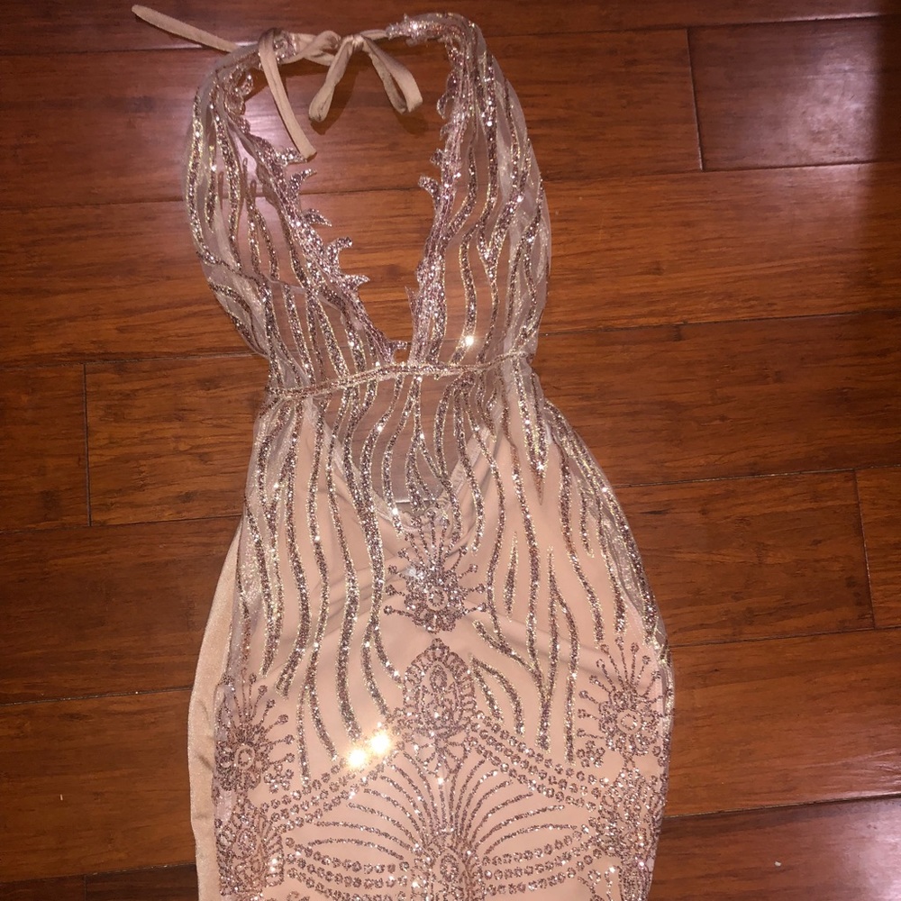 Rose gold Dress